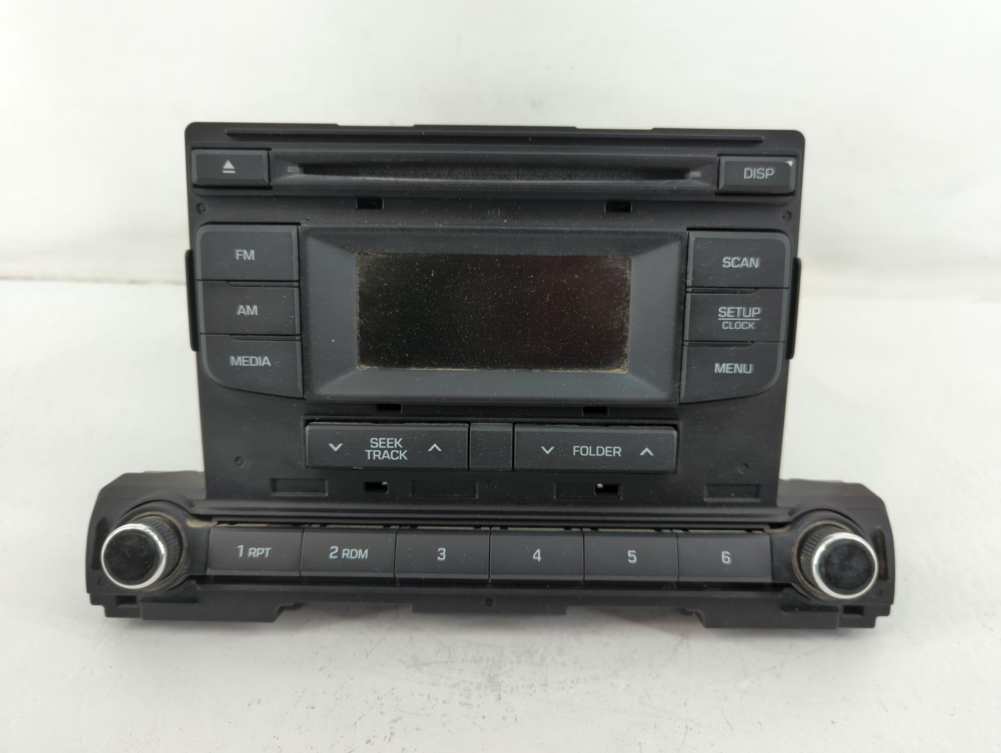 2017-2018 Hyundai Elantra Radio AM FM Cd Player Receiver Replacement P/N:96170F2200UAT Fits Fits 2017 2018 OEM Used Auto Par