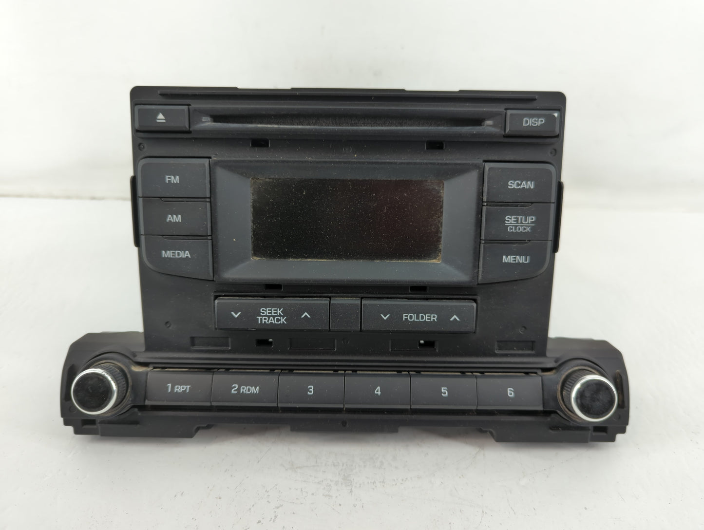 2017-2018 Hyundai Elantra Radio AM FM Cd Player Receiver Replacement P/N:96170F2200UAT Fits Fits 2017 2018 OEM Used Auto Par