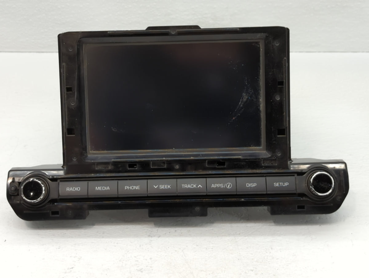 2017-2018 Hyundai Elantra Am Fm Cd Player Radio Receiver 726386 - Oemusedautoparts1.com