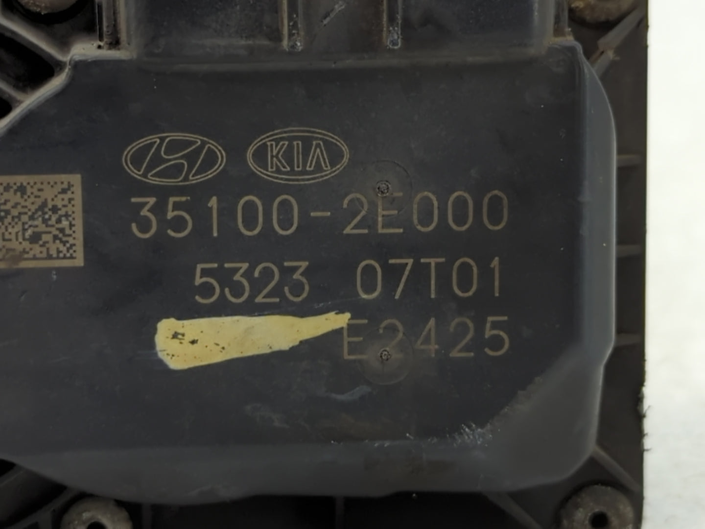 2011-2020 Hyundai Elantra Throttle Body P/N:35100-2E000 Fits Fits 2011 2012 2013 2014 2015 2016 2017 2018 2019 2020 2021 OEM