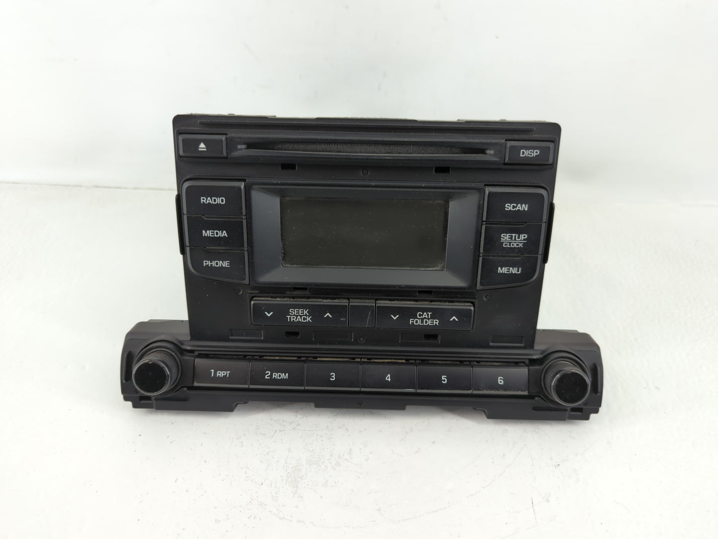 2017-2018 Hyundai Elantra Radio AM FM Cd Player Receiver Replacement P/N:96170-F2140UAT Fits Fits 2017 2018 OEM Used Auto Pa
