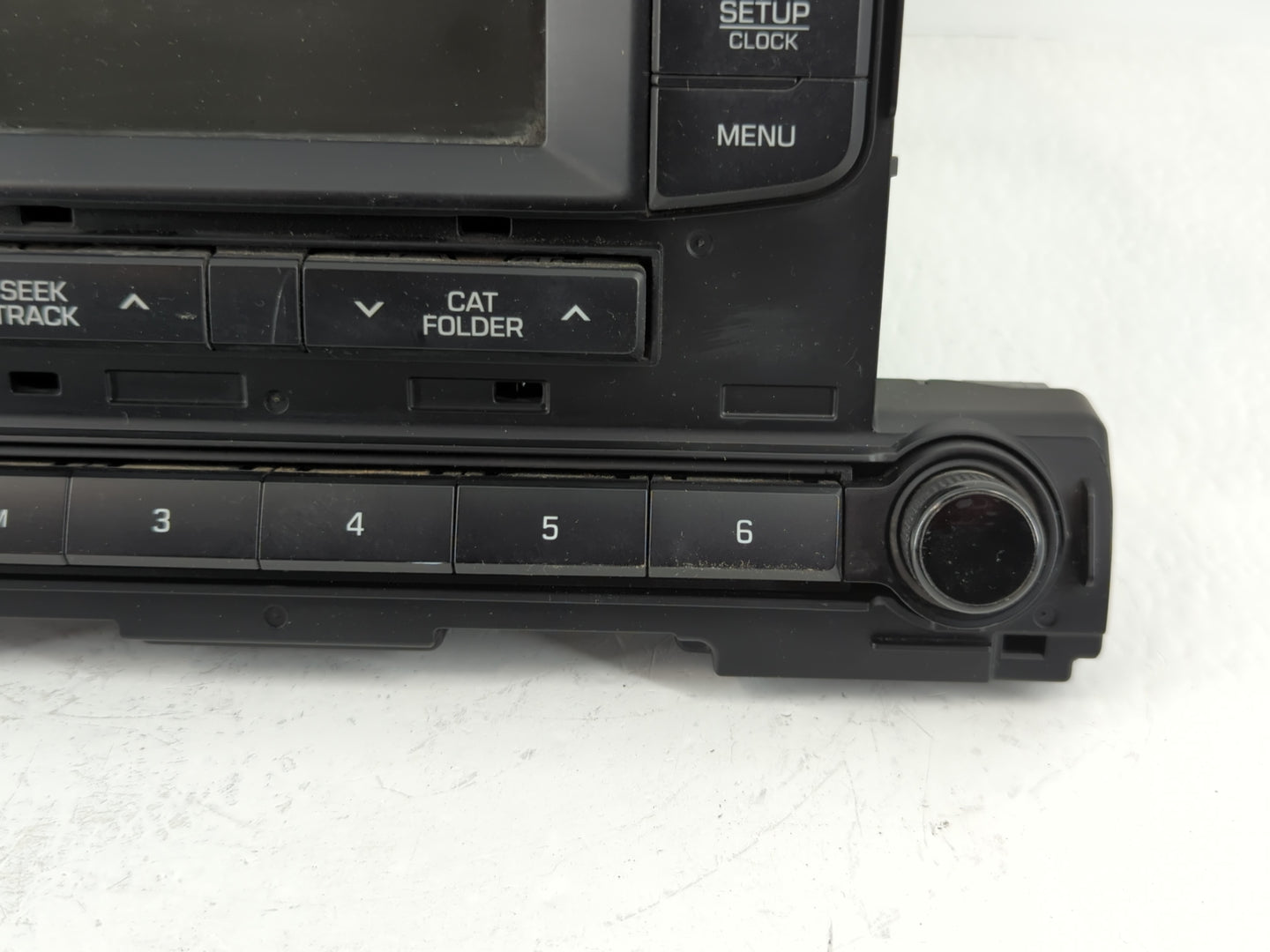 2017-2018 Hyundai Elantra Radio AM FM Cd Player Receiver Replacement P/N:96170-F2140UAT Fits Fits 2017 2018 OEM Used Auto Pa