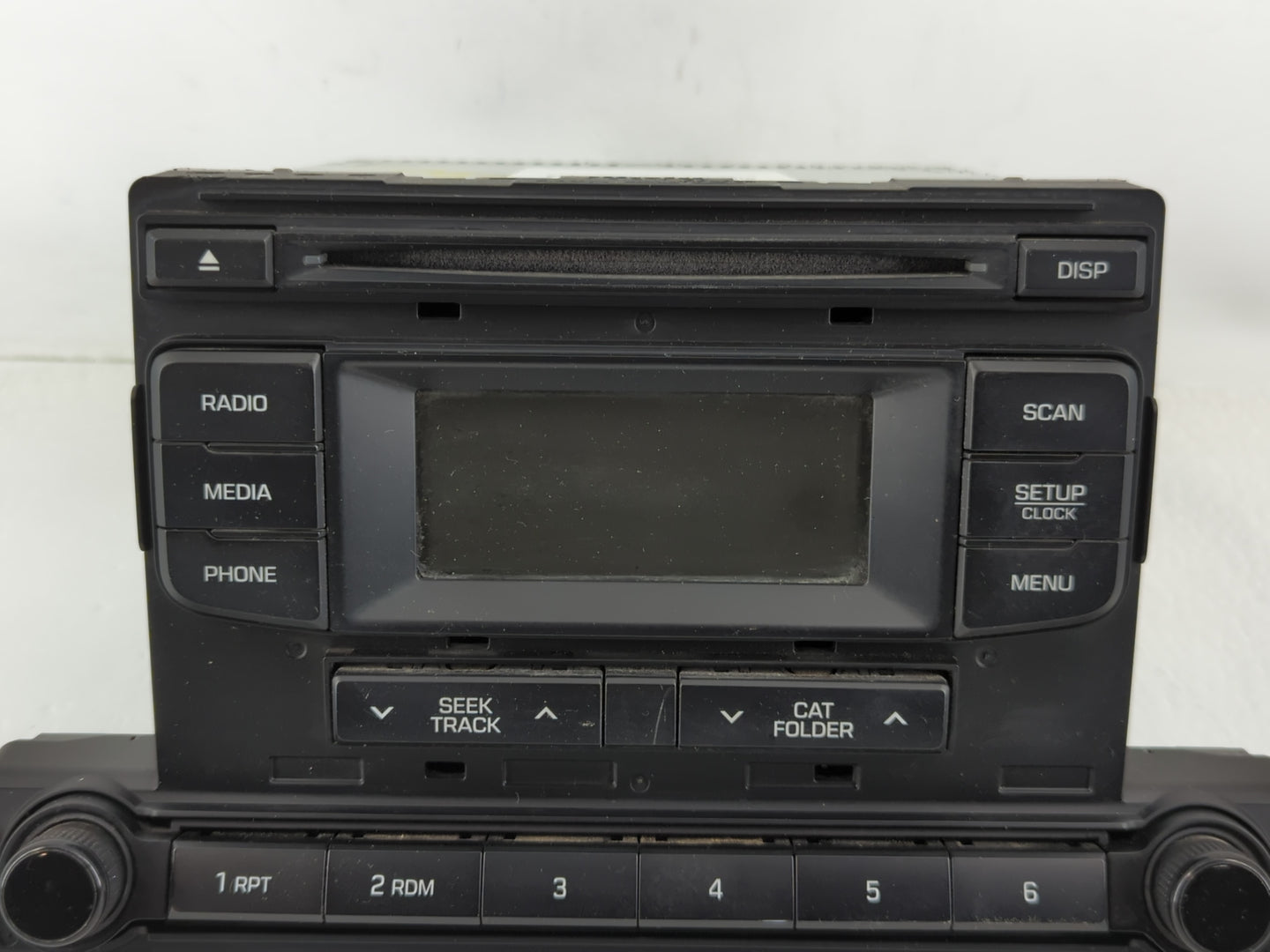 2017-2018 Hyundai Elantra Radio AM FM Cd Player Receiver Replacement P/N:96170-F2140UAT Fits Fits 2017 2018 OEM Used Auto Pa