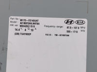 2017-2018 Hyundai Elantra Radio AM FM Cd Player Receiver Replacement P/N:96170-F2140UAT Fits Fits 2017 2018 OEM Used Auto Pa