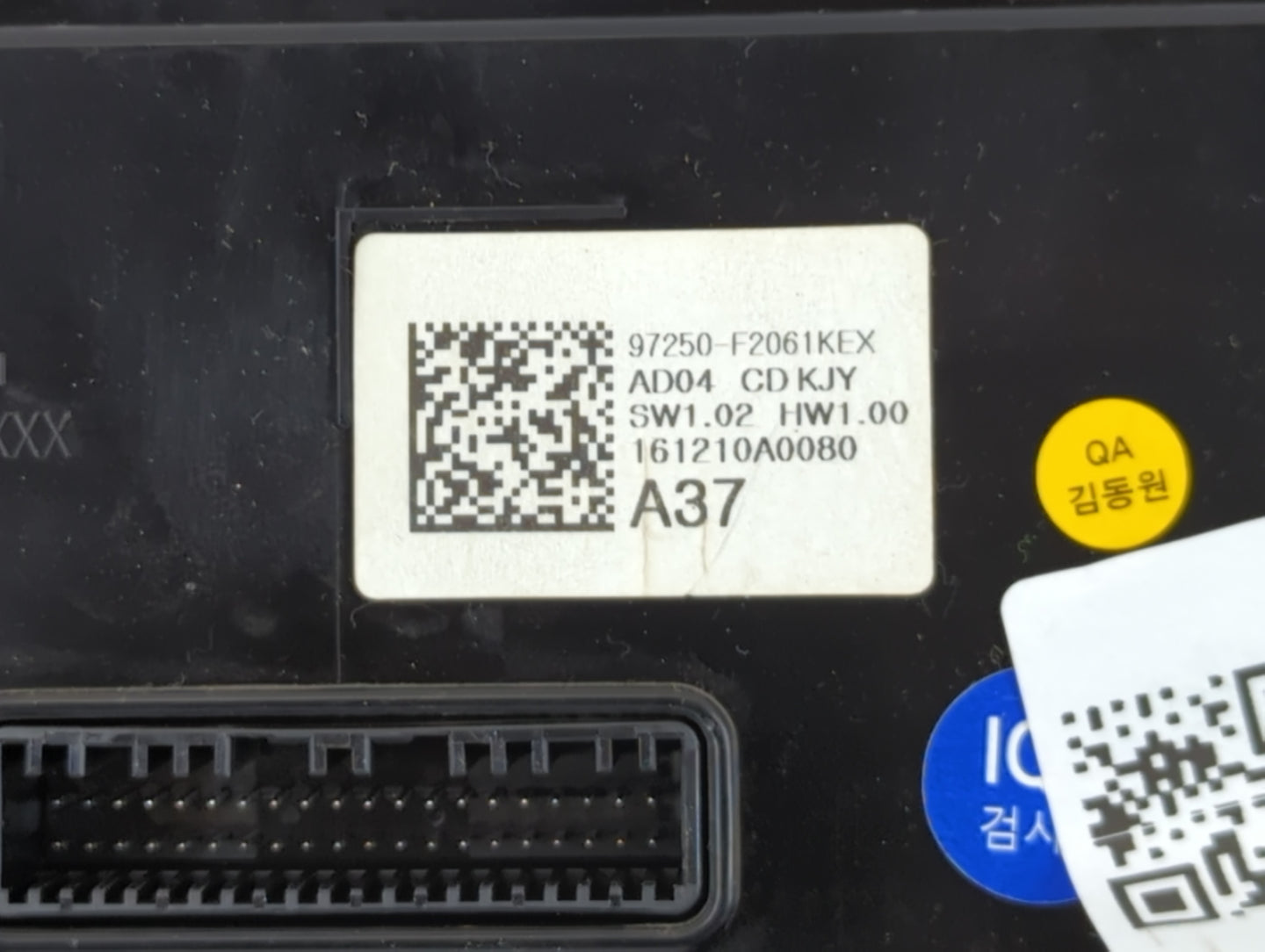 2017-2018 Hyundai Elantra Climate Control Module Temperature AC/Heater Replacement P/N:97250-F2061KEX Fits Fits 2017 2018 OE