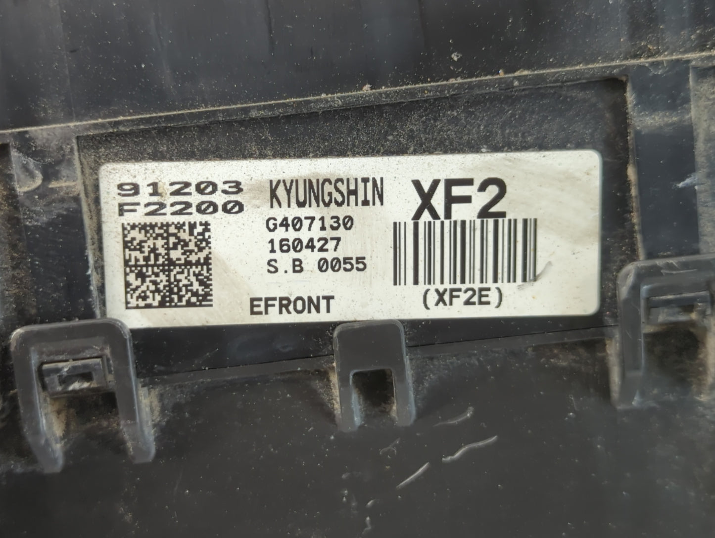 2017 Hyundai Elantra Fusebox Fuse Box Panel Relay Module P/N:91203 F2200 Fits OEM Used Auto Parts - Oemusedautoparts1.com