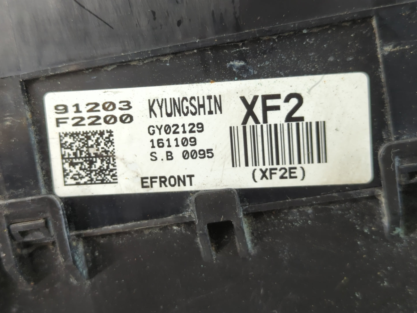 2017 Hyundai Elantra Fusebox Fuse Box Panel Relay Module P/N:91203 F2200 Fits OEM Used Auto Parts - Oemusedautoparts1.com
