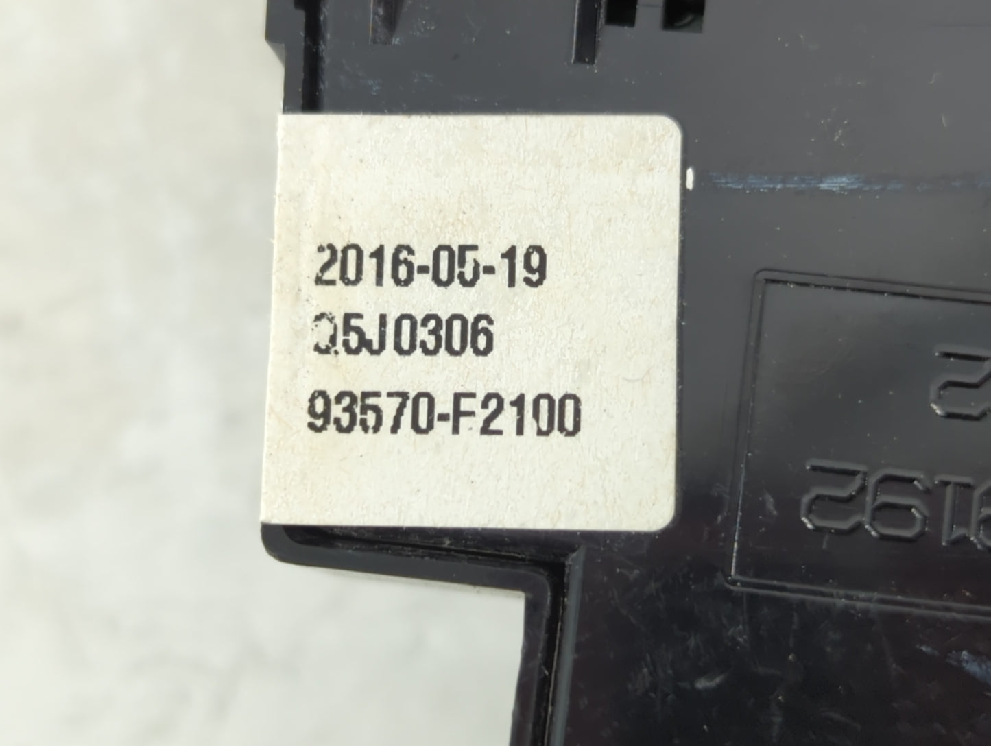 2017-2020 Hyundai Elantra Master Power Window Switch Replacement Driver Side Left P/N:93570-F2100 02 Fits Fits 2017 2018 201
