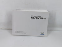 2017 Hyundai Elantra Owners Manual Book Guide P/N:HF30-EU6DL OEM Used Auto Parts - Oemusedautoparts1.com