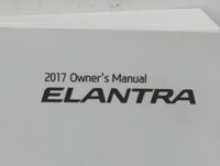 2017 Hyundai Elantra Owners Manual Book Guide P/N:HF30-EU6DL OEM Used Auto Parts - Oemusedautoparts1.com