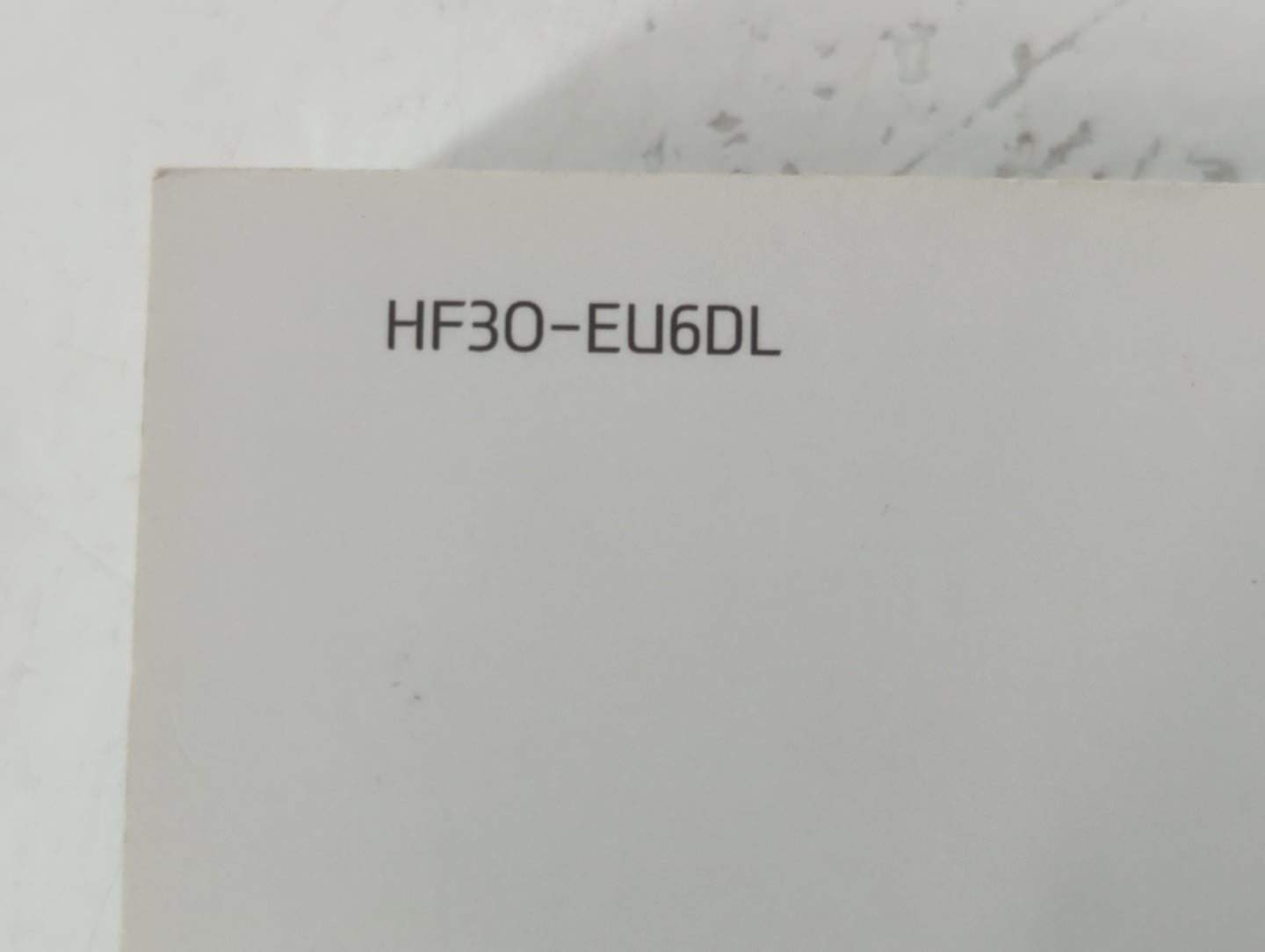 2017 Hyundai Elantra Owners Manual Book Guide P/N:HF30-EU6DL OEM Used Auto Parts - Oemusedautoparts1.com