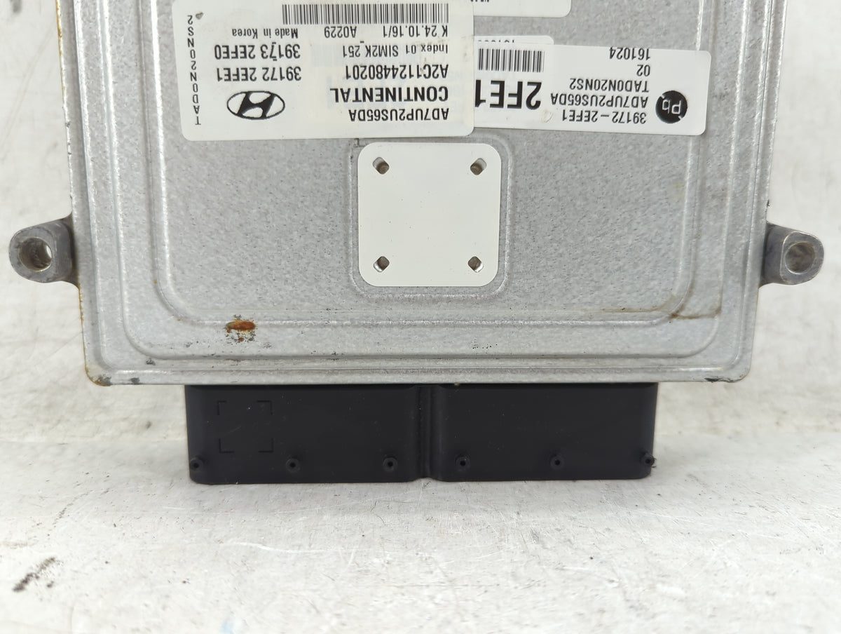2017 Hyundai Elantra PCM Engine Control Computer ECU ECM PCU OEM P/N:39172-2EFE1 39173-2EFE0 Fits OEM Used Auto Parts - Oemu
