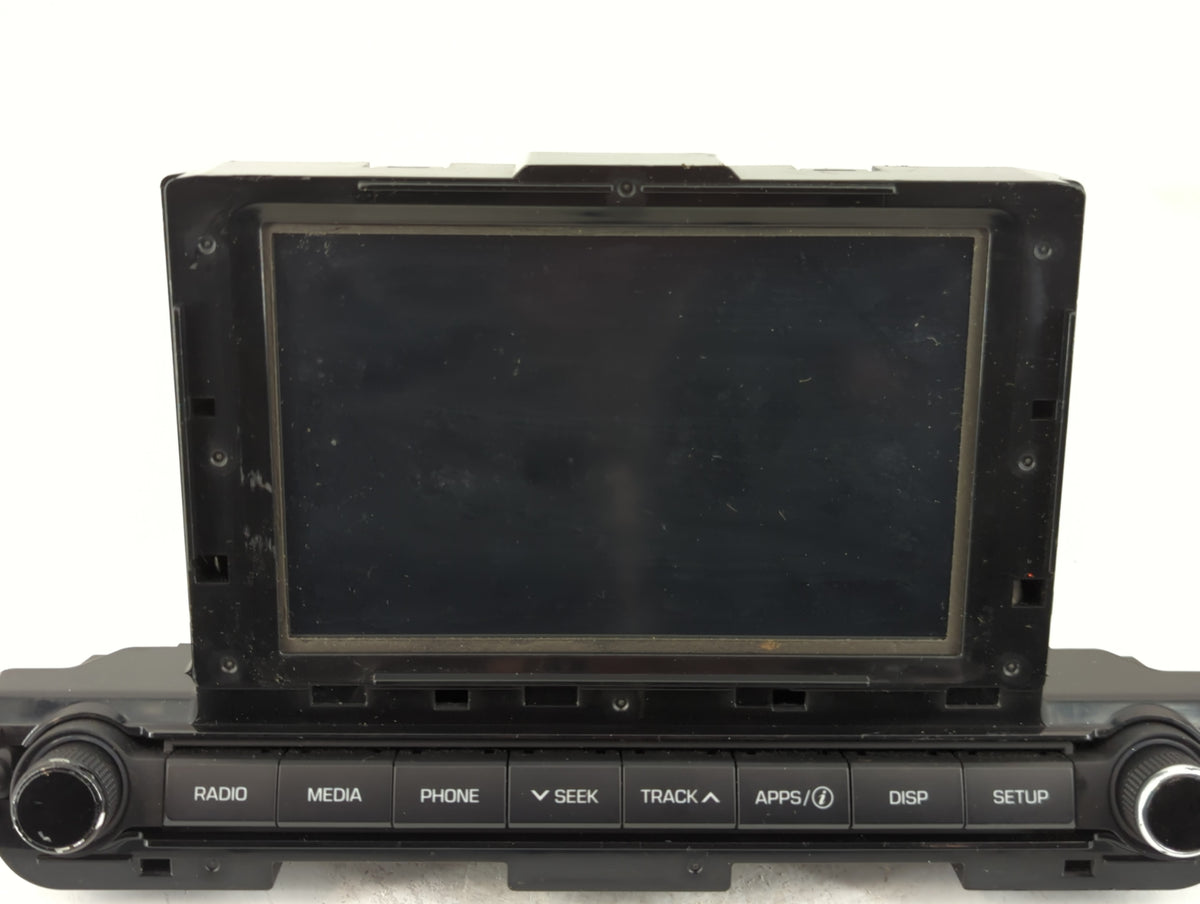2017-2018 Hyundai Elantra Am Fm Cd Player Radio Receiver 771183 - Oemusedautoparts1.com