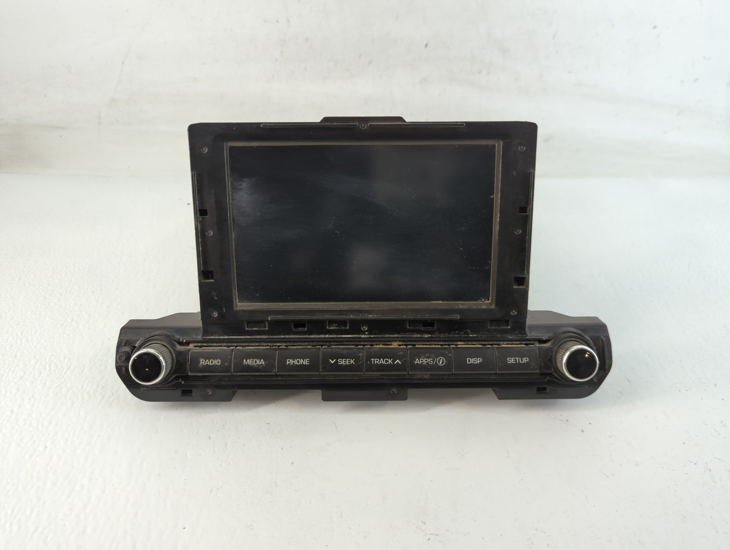 2017-2018 Hyundai Elantra Radio AM FM Cd Player Receiver Replacement P/N:96160-F2100UAT Fits Fits 2017 2018 OEM Used Auto Pa