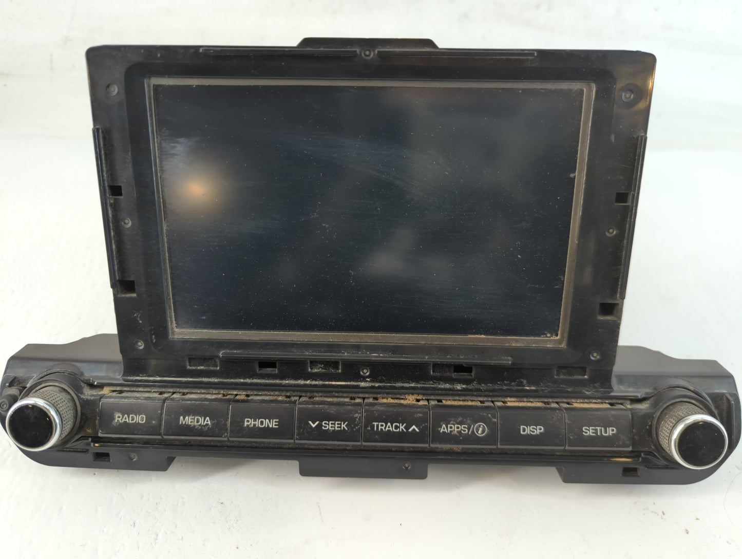 2017-2018 Hyundai Elantra Radio AM FM Cd Player Receiver Replacement P/N:96160-F2100UAT Fits Fits 2017 2018 OEM Used Auto Pa