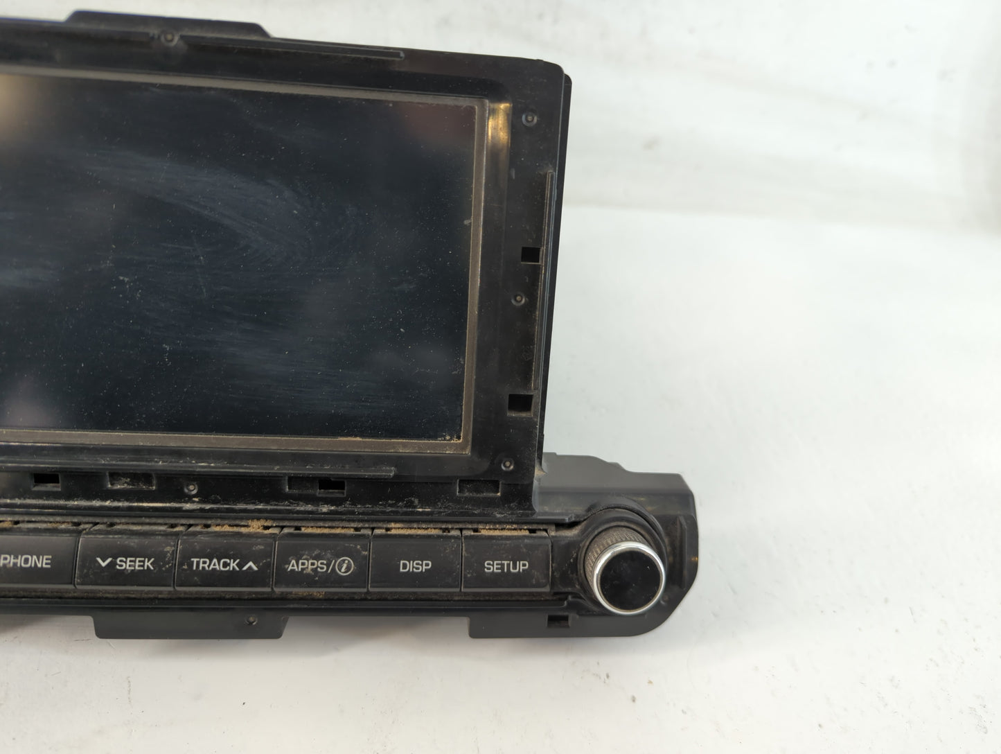 2017-2018 Hyundai Elantra Radio AM FM Cd Player Receiver Replacement P/N:96160-F2100UAT Fits Fits 2017 2018 OEM Used Auto Pa