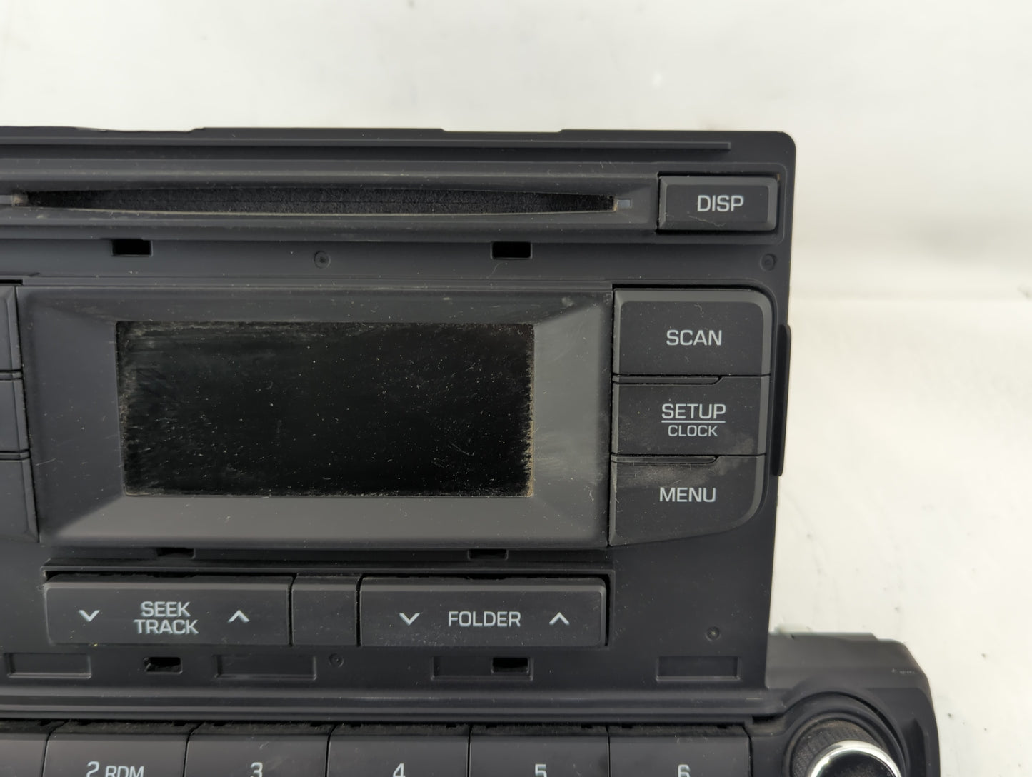 2017-2018 Hyundai Elantra Radio AM FM Cd Player Receiver Replacement P/N:96170F2200UAT Fits Fits 2017 2018 OEM Used Auto Par