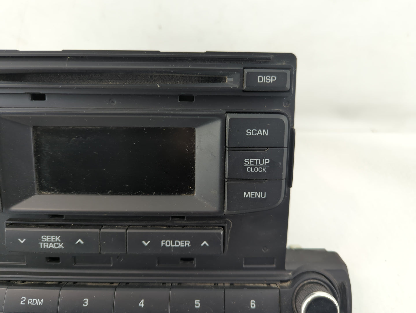 2017-2018 Hyundai Elantra Radio AM FM Cd Player Receiver Replacement P/N:96170F2220UAT Fits Fits 2017 2018 OEM Used Auto Par