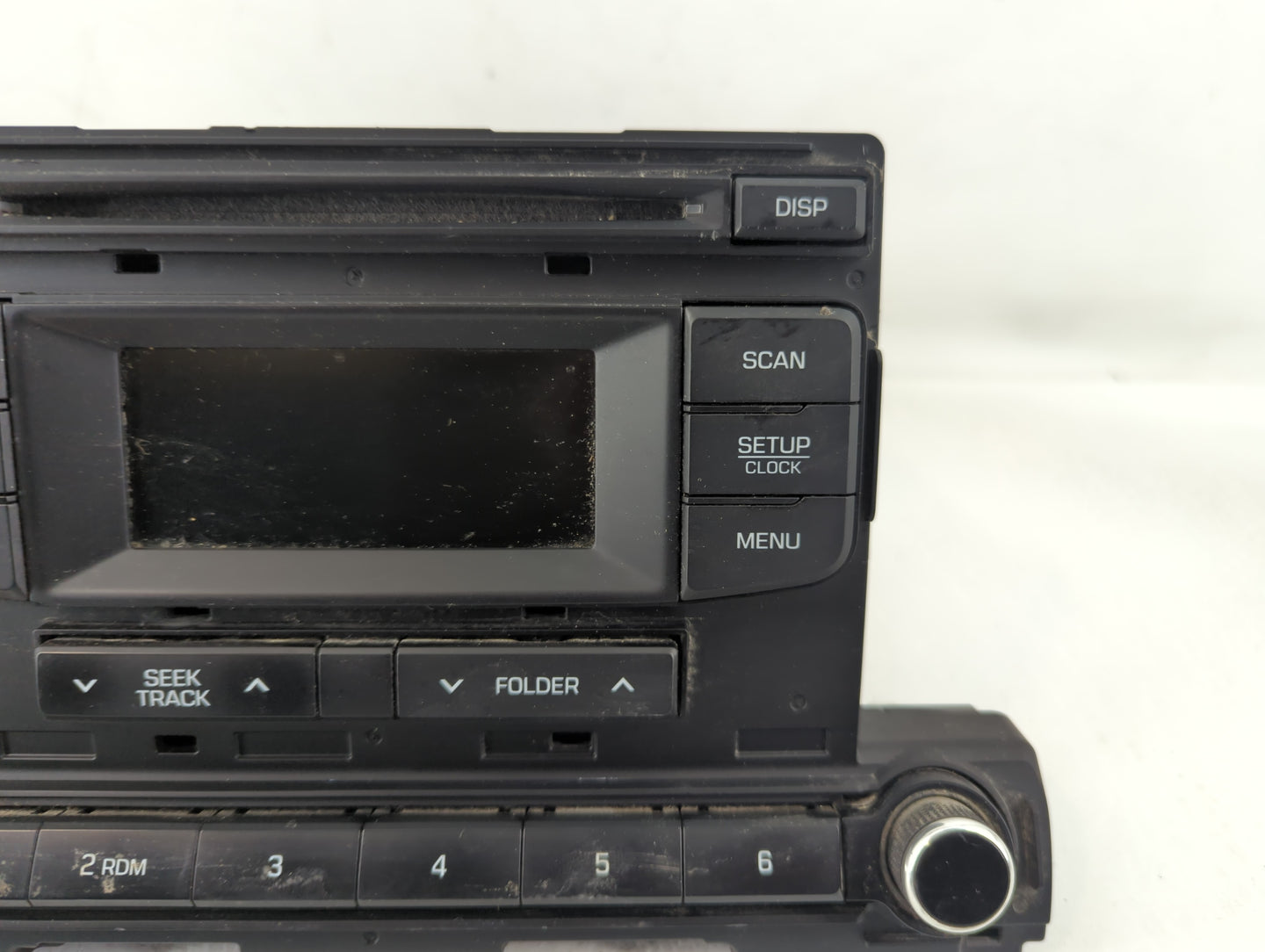 2017-2018 Hyundai Elantra Radio AM FM Cd Player Receiver Replacement P/N:96170F2220UAT Fits Fits 2017 2018 OEM Used Auto Par
