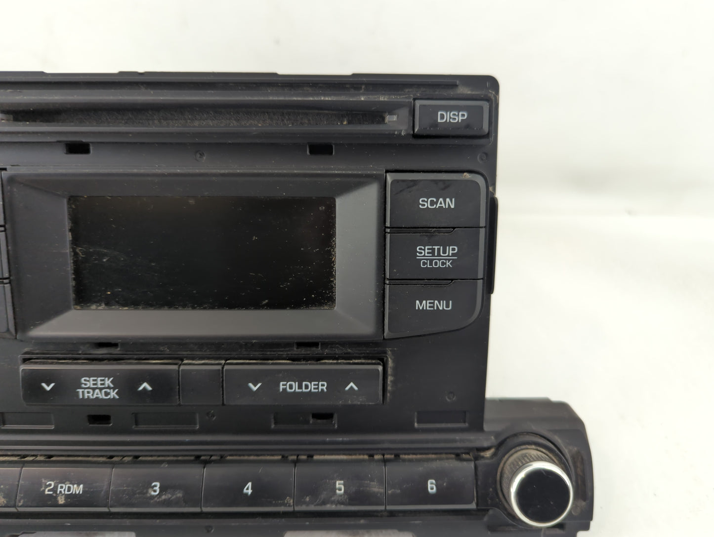 2017-2018 Hyundai Elantra Radio AM FM Cd Player Receiver Replacement P/N:96170F2220UAT Fits Fits 2017 2018 OEM Used Auto Par