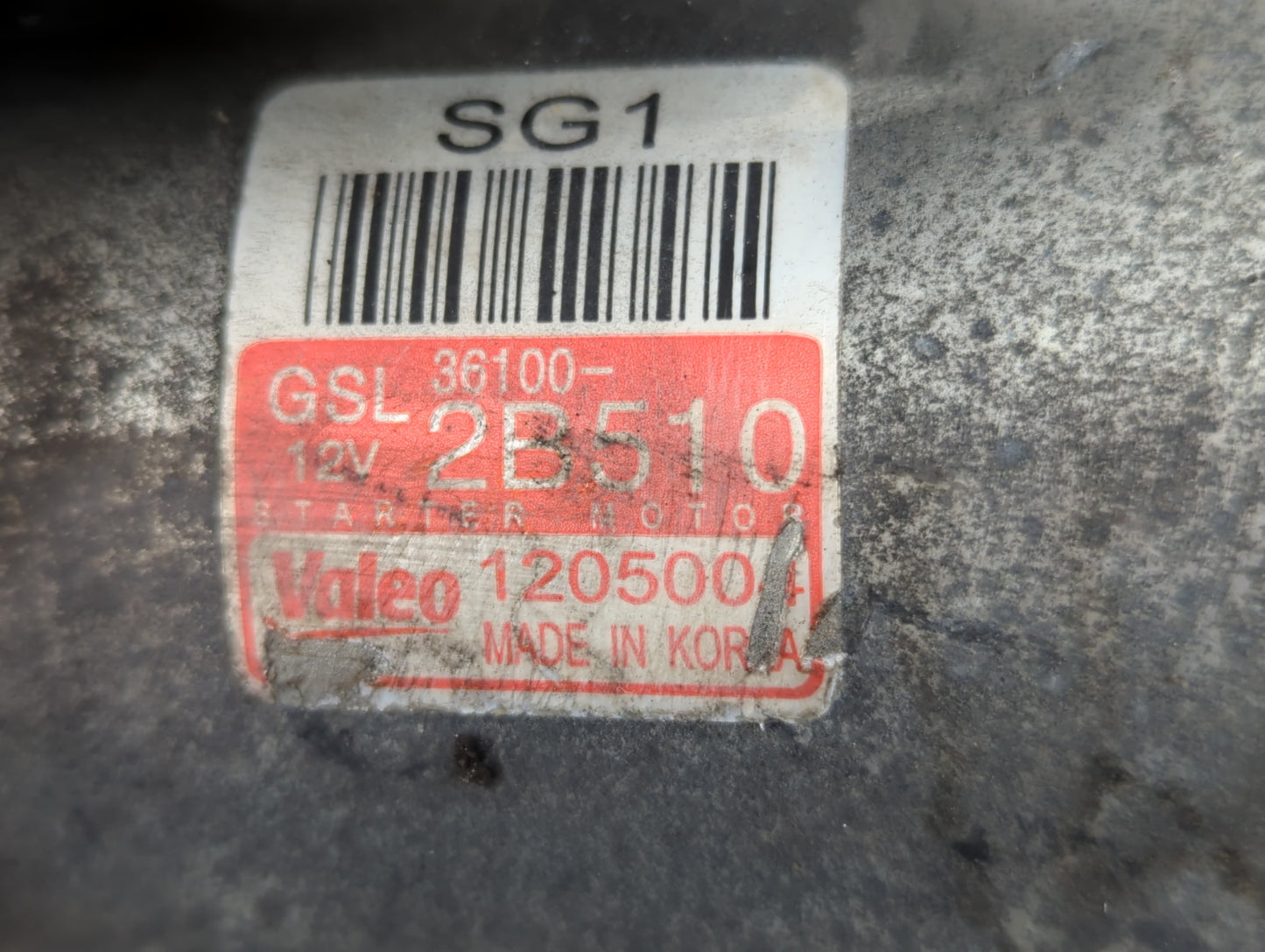 2017-2020 Hyundai Elantra Car Starter Motor Solenoid OEM P/N:36100-2B510 Fits OEM Used Auto Parts - Oemusedautoparts1.com