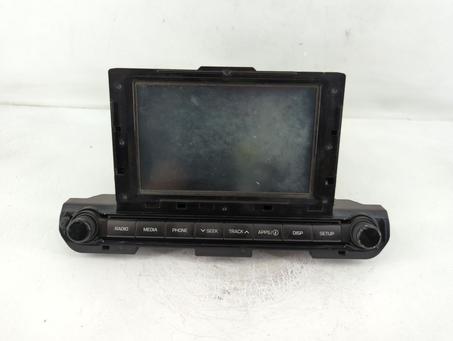 2017-2018 Hyundai Elantra Radio AM FM Cd Player Receiver Replacement P/N:96170F2220UAT Fits Fits 2017 2018 OEM Used Auto Par