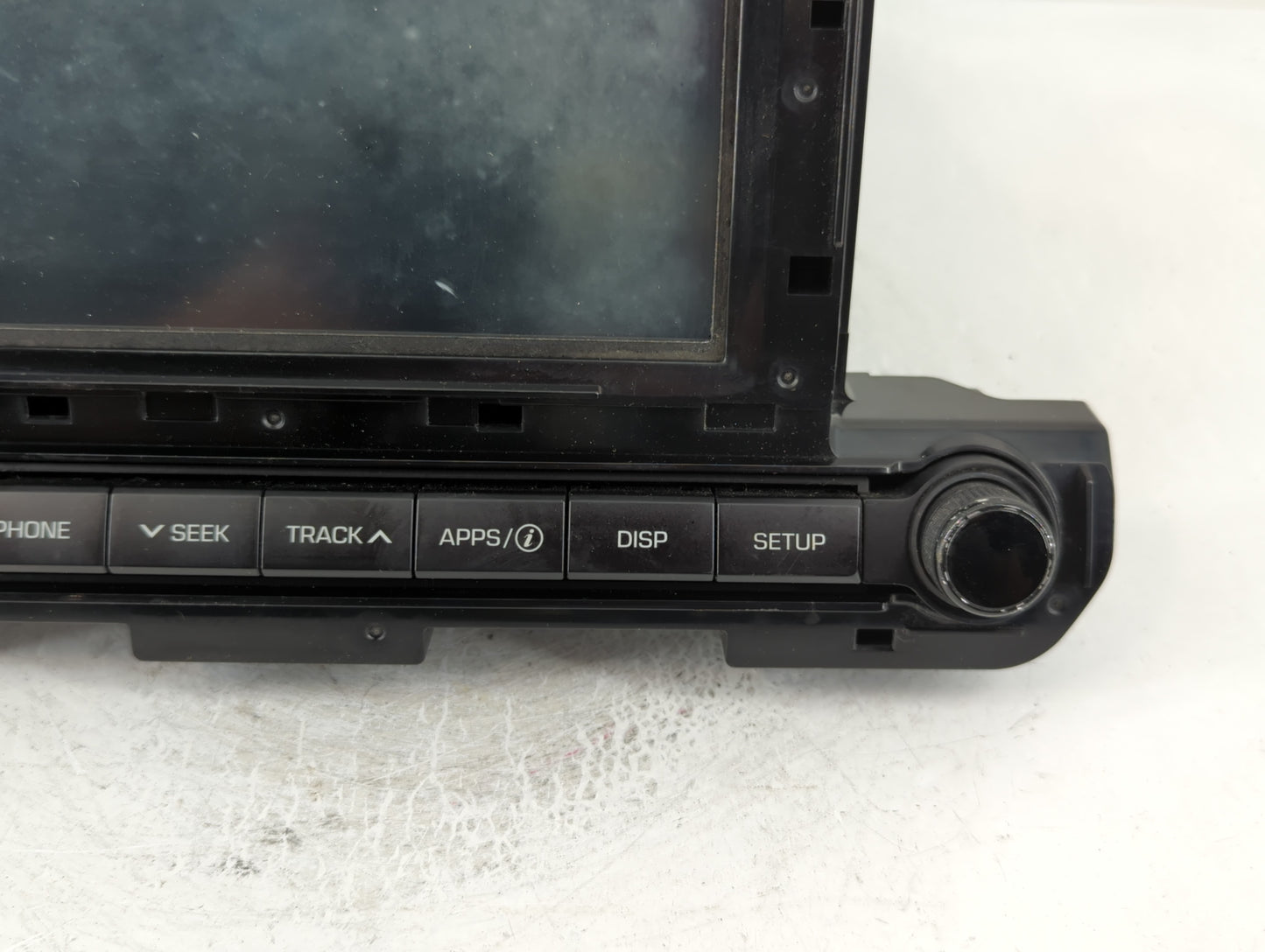2017-2018 Hyundai Elantra Radio AM FM Cd Player Receiver Replacement P/N:96170F2220UAT Fits Fits 2017 2018 OEM Used Auto Par