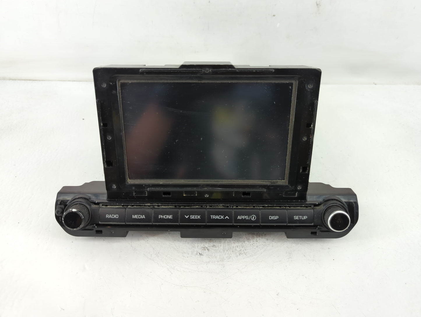 2017-2018 Hyundai Elantra Radio AM FM Cd Player Receiver Replacement P/N:96160-F2100UAT Fits Fits 2017 2018 OEM Used Auto Pa