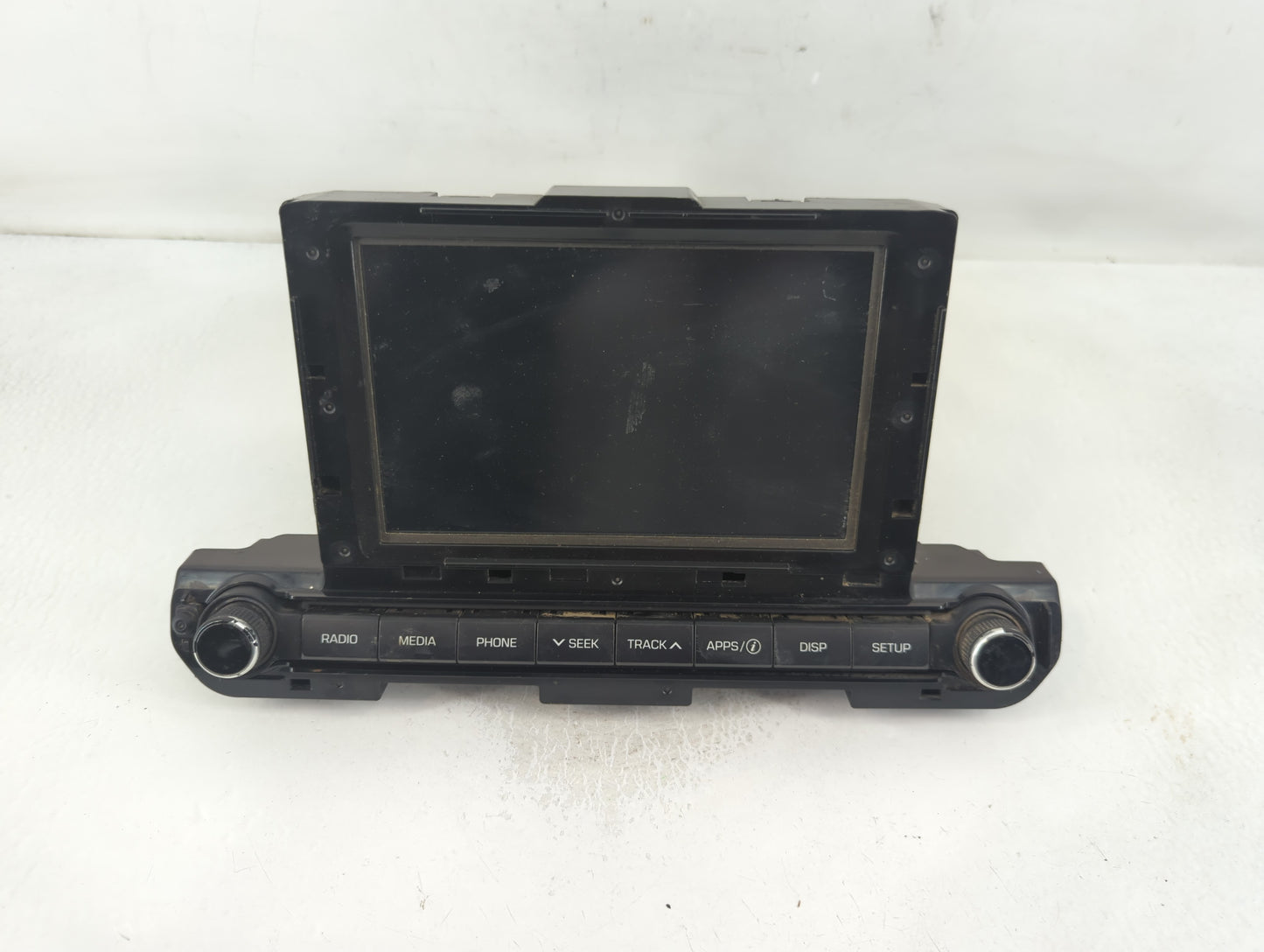 2017-2018 Hyundai Elantra Radio AM FM Cd Player Receiver Replacement P/N:96160-F2100UAT Fits Fits 2017 2018 OEM Used Auto Pa