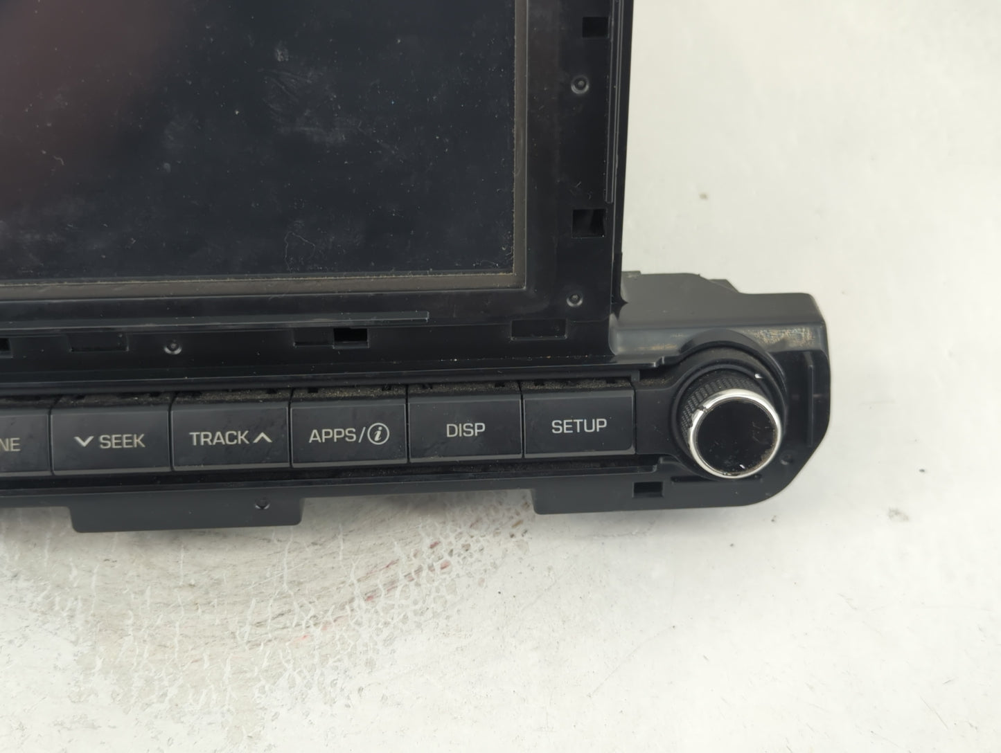 2017-2018 Hyundai Elantra Radio AM FM Cd Player Receiver Replacement P/N:96160-F2100UAT Fits Fits 2017 2018 OEM Used Auto Pa