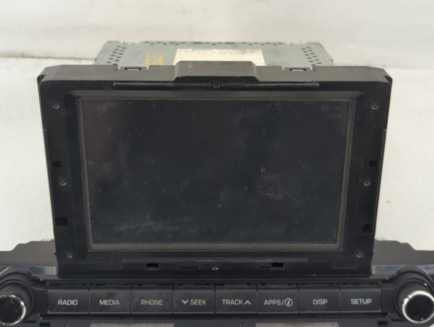 2017-2018 Hyundai Elantra Radio AM FM Cd Player Receiver Replacement P/N:96160-F2100UAT Fits Fits 2017 2018 OEM Used Auto Pa