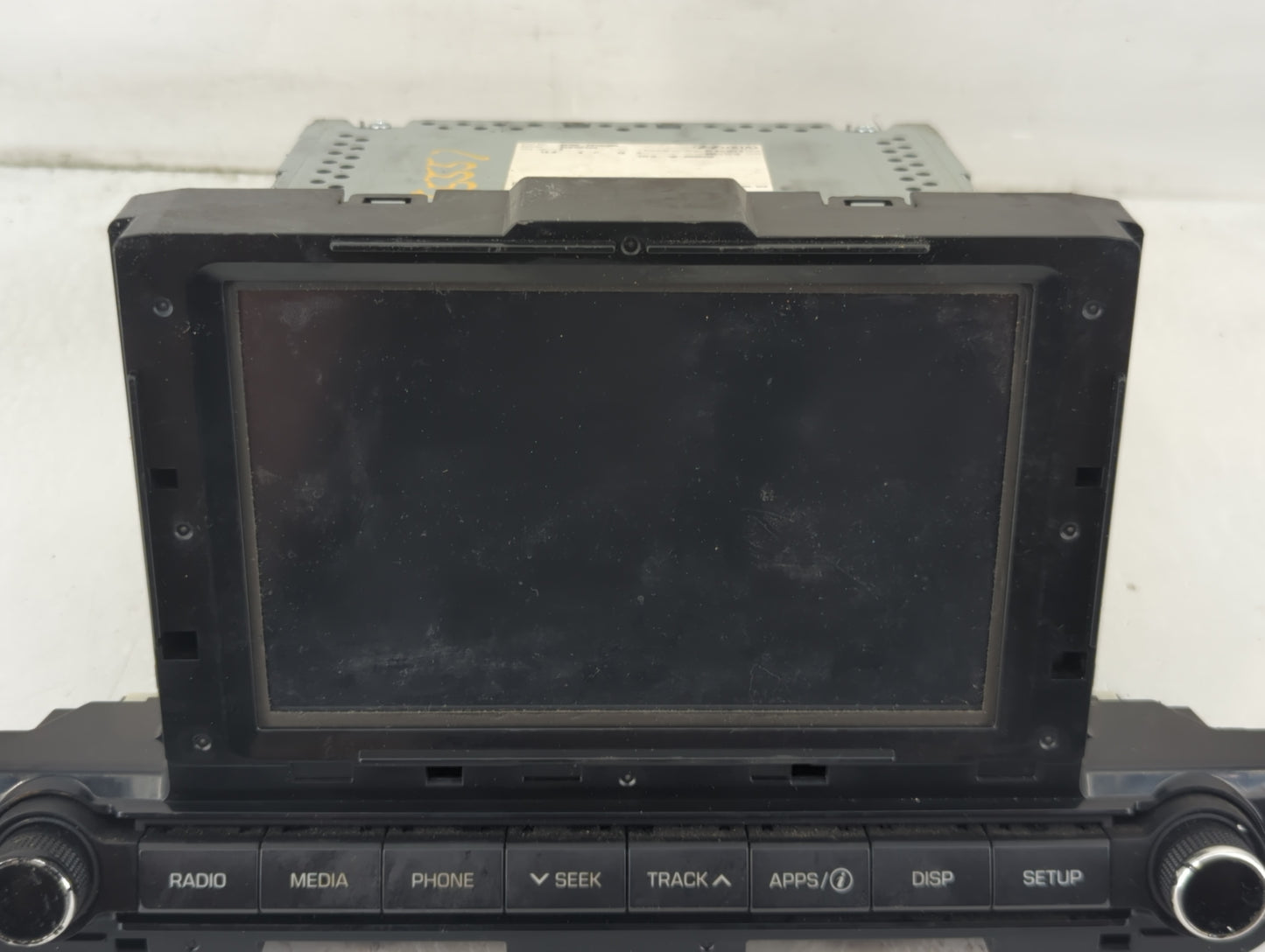 2017-2018 Hyundai Elantra Radio AM FM Cd Player Receiver Replacement P/N:96160-F2100UAT Fits Fits 2017 2018 OEM Used Auto Pa