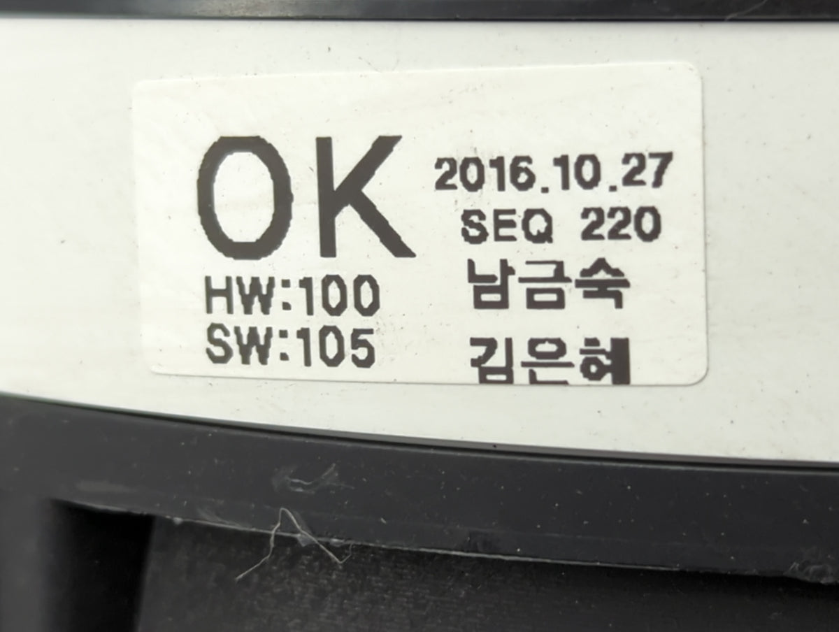 2017-2018 Hyundai Elantra Instrument Cluster Speedometer Gauges Miles:69K Fits Fits 2017 2018 OEM Used Auto Parts - Oemuseda