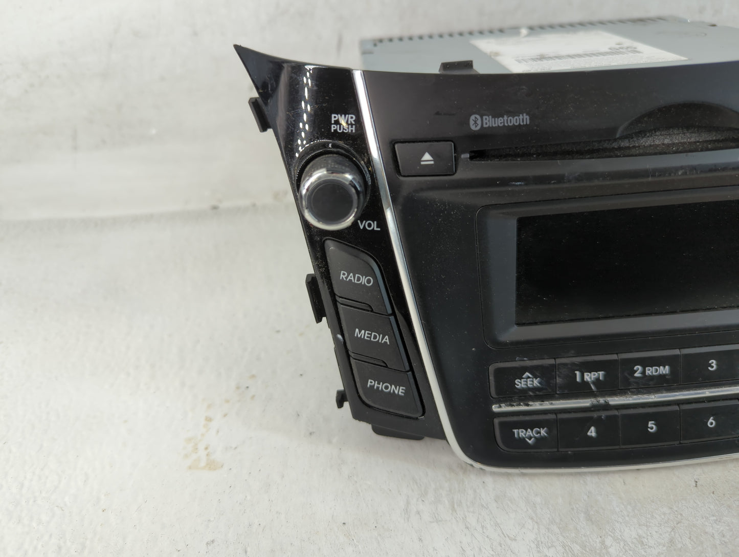 2016-2017 Hyundai Elantra Radio AM FM Cd Player Receiver Replacement P/N:96170-A5260G Fits Fits 2016 2017 OEM Used Auto Part