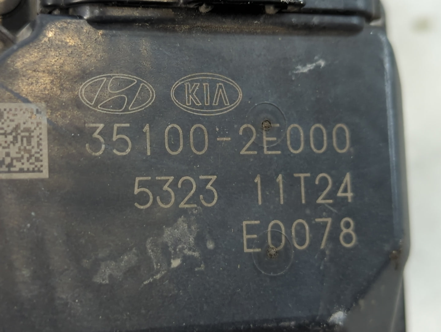 2017-2020 Hyundai Elantra Throttle Body P/N:35100-2E000 Fits Fits 2015 2016 2017 2018 2019 2020 2021 2022 OEM Used Auto Part