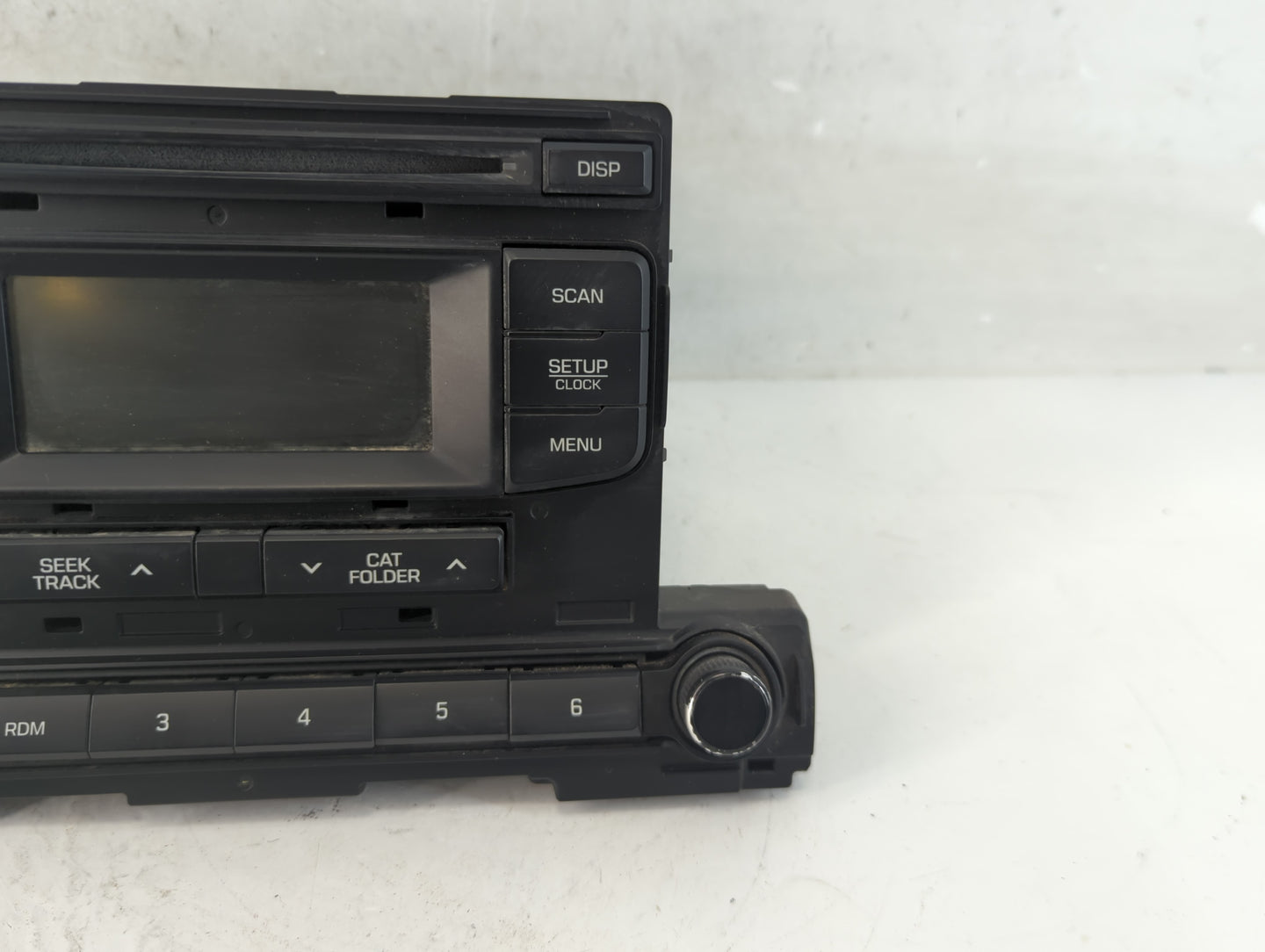 2017-2018 Hyundai Elantra Radio AM FM Cd Player Receiver Replacement P/N:96170-F2100UAT Fits Fits 2017 2018 OEM Used Auto Pa