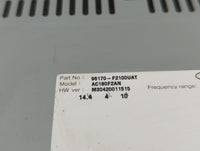2017-2018 Hyundai Elantra Radio AM FM Cd Player Receiver Replacement P/N:96170-F2100UAT Fits Fits 2017 2018 OEM Used Auto Pa