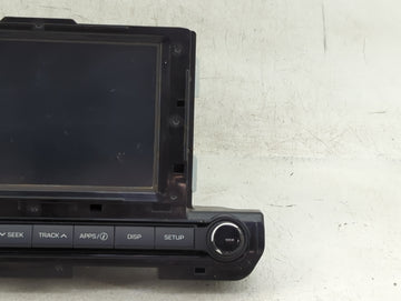 2017-2018 Hyundai Elantra Radio AM FM Cd Player Receiver Replacement Fits Fits 2017 2018 OEM Used Auto Parts
