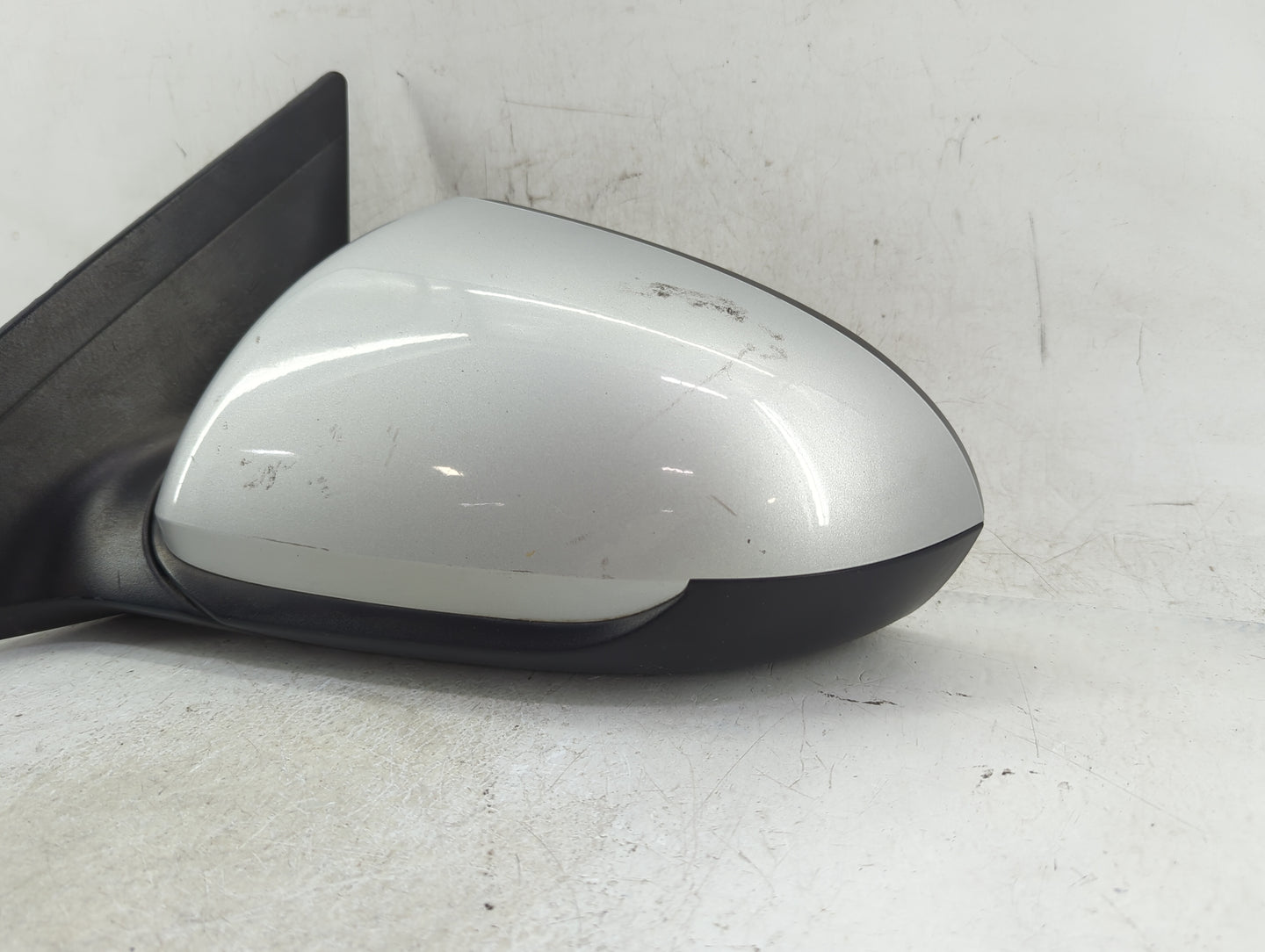 2017-2020 Hyundai Elantra Driver Left Side View Manual Door Mirror White - Oemusedautoparts1.com