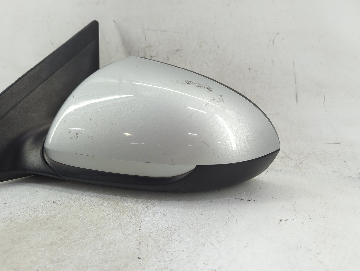 2017-2020 Hyundai Elantra Driver Left Side View Manual Door Mirror White - Oemusedautoparts1.com