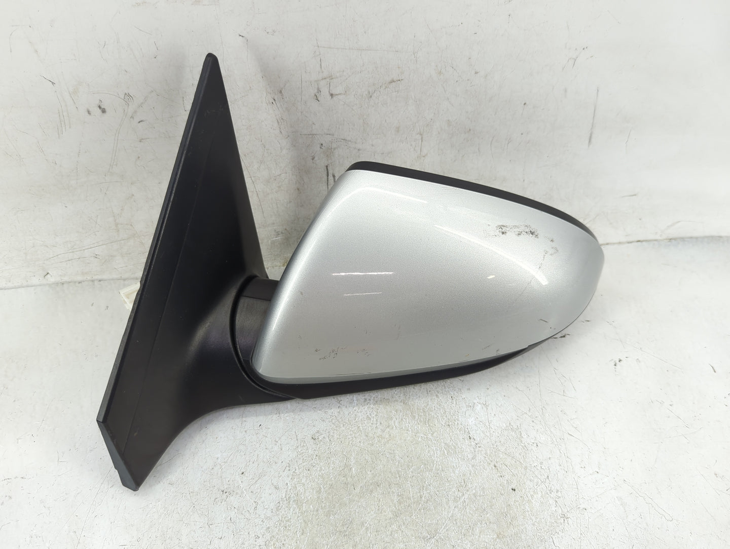 2017-2020 Hyundai Elantra Driver Left Side View Manual Door Mirror White - Oemusedautoparts1.com