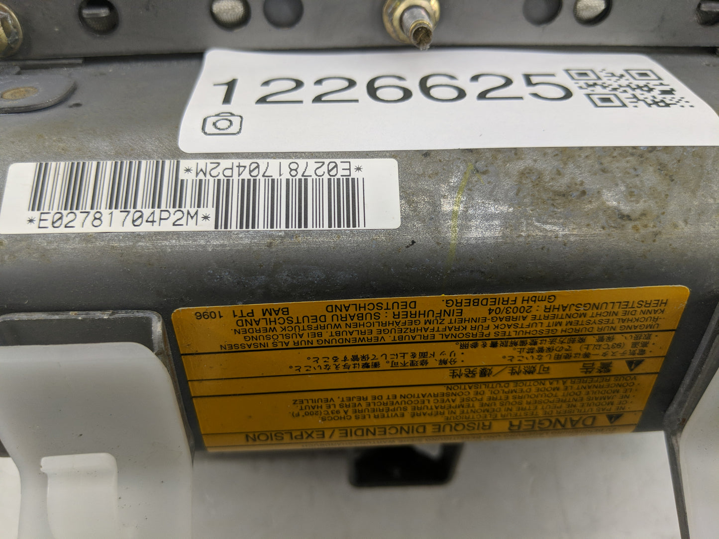 2017 Hyundai Elantra Gt Air Bag Driver Left Knee Oem 1226625 - Oemusedautoparts1.com
