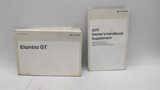 2017 Hyundai Elantra Gt Owners Manual Book Guide OEM Used Auto Parts