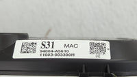 2016-2017 Hyundai Elantra Gt Instrument Cluster Speedometer Gauges P/N:94004-A5610 Fits Fits 2016 2017 OEM Used Auto Parts -