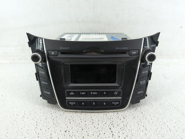 2016-2017 Hyundai Elantra Gt Radio AM FM Cd Player Receiver Replacement P/N:96170-A5260GU Fits Fits 2016 2017 OEM Used Auto 