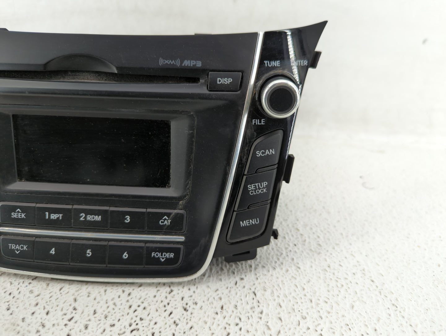 2016-2017 Hyundai Elantra Gt Radio AM FM Cd Player Receiver Replacement P/N:96170-A5260GU Fits Fits 2016 2017 OEM Used Auto 