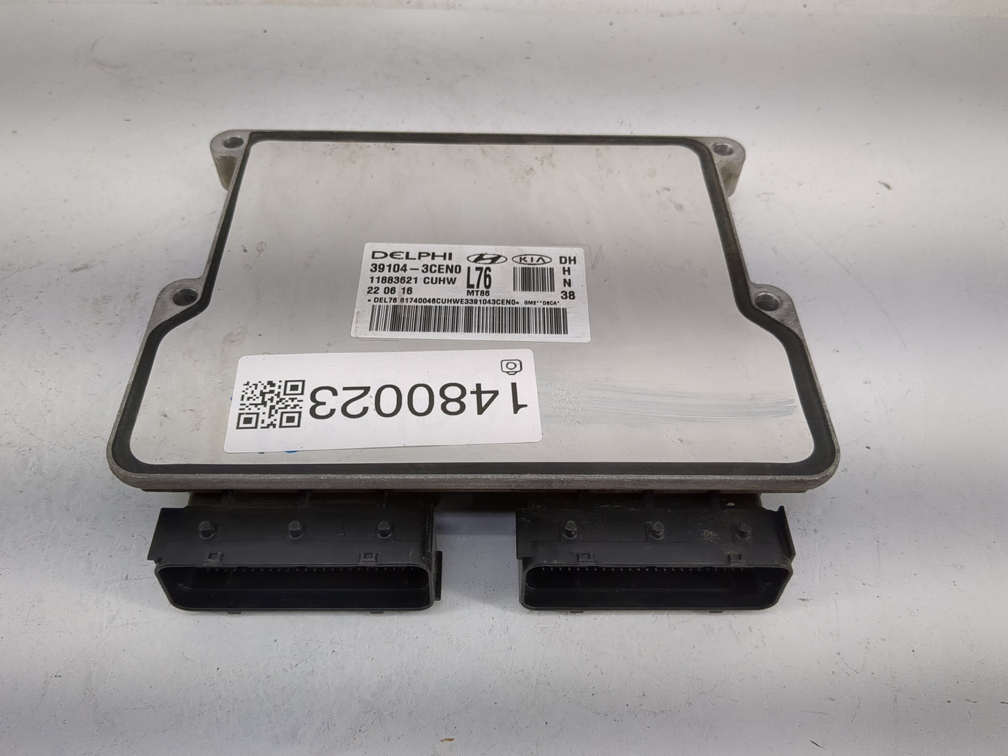 2017 Hyundai Genesis G80 PCM Engine Control Computer ECU ECM PCU OEM P/N:39104-3CEN0 11883621 Fits OEM Used Auto Parts - Oem