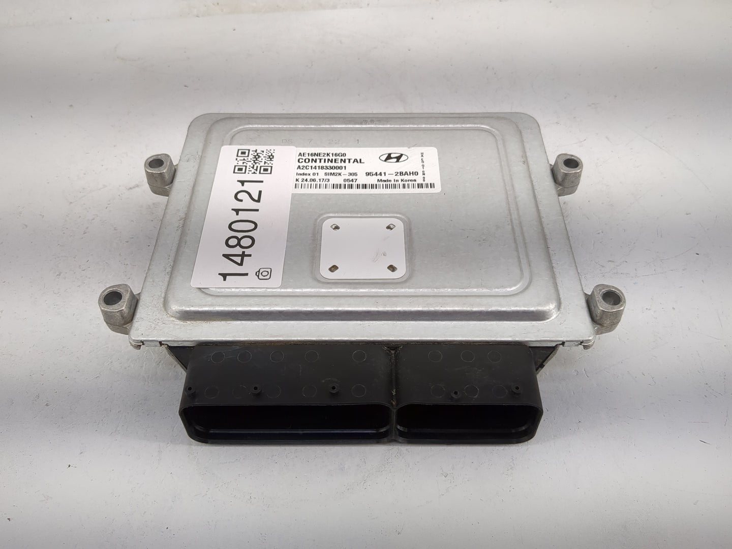 2017-2020 Hyundai Ioniq PCM Engine Control Computer ECU ECM PCU OEM P/N:AE16NE2K16G0 A2C1418330001 Fits Fits 2017 2018 2019 