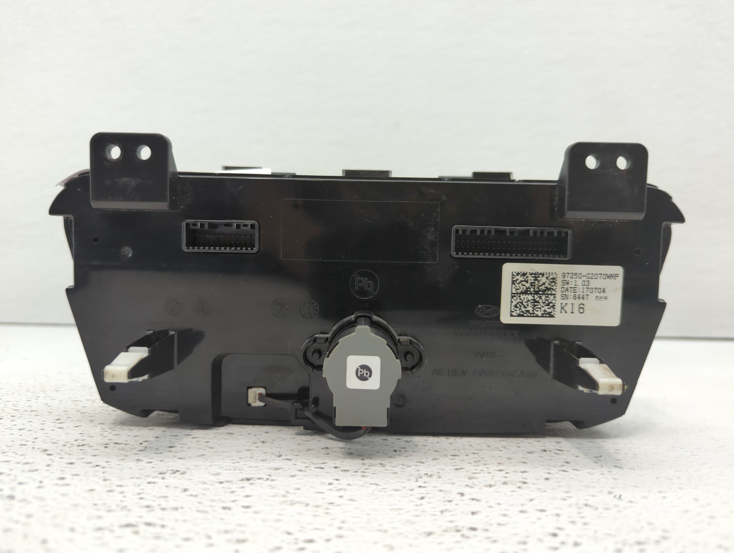 2017-2019 Hyundai Ioniq Climate Control Module Temperature AC/Heater Replacement P/N:97250-G2070WMP 97250-G2070 Fits OEM Use