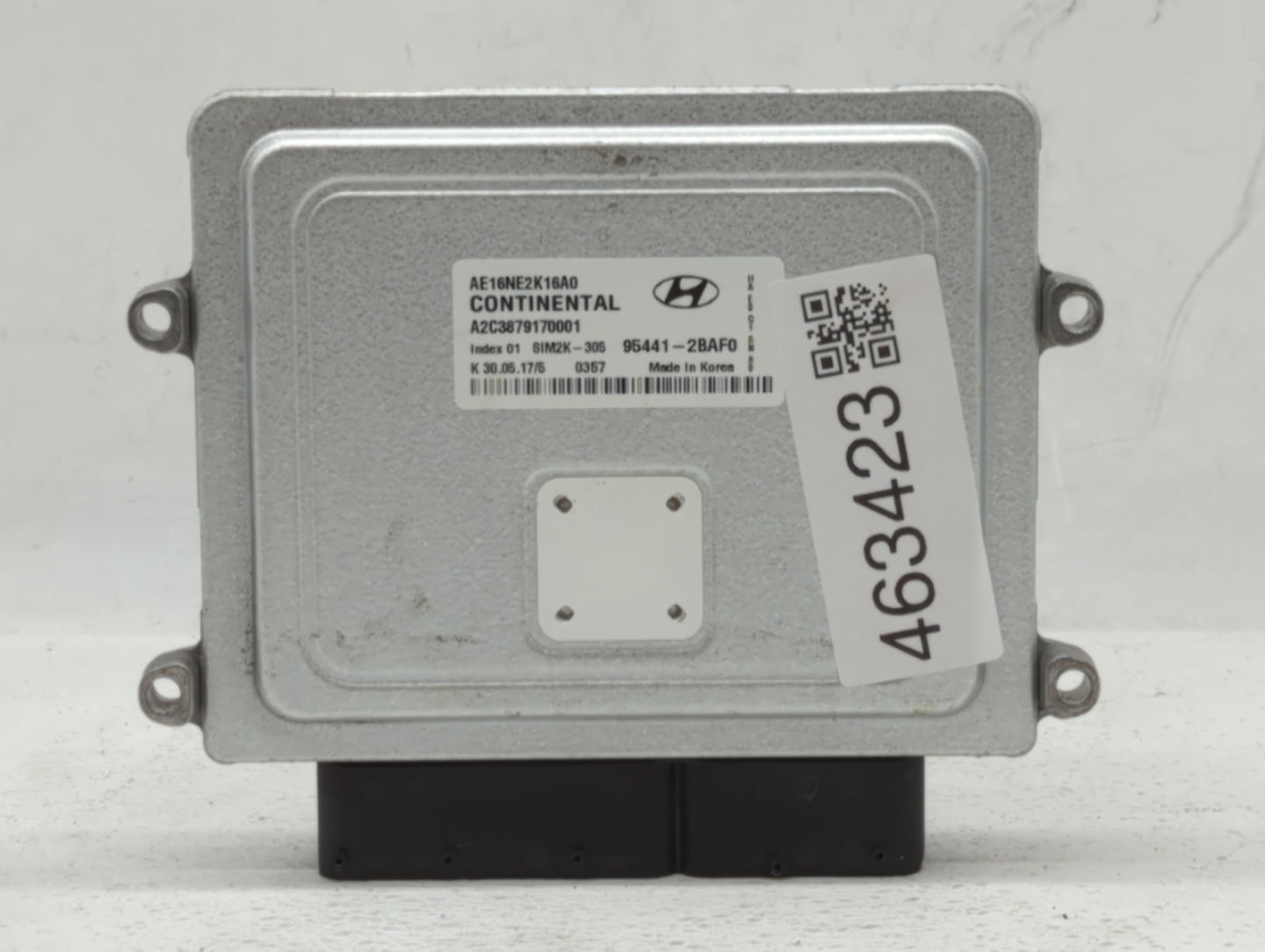 2017-2020 Hyundai Ioniq PCM Engine Control Computer ECU ECM PCU OEM P/N:95441-2BAF0 39110-03HM0 Fits Fits 2017 2018 2019 202